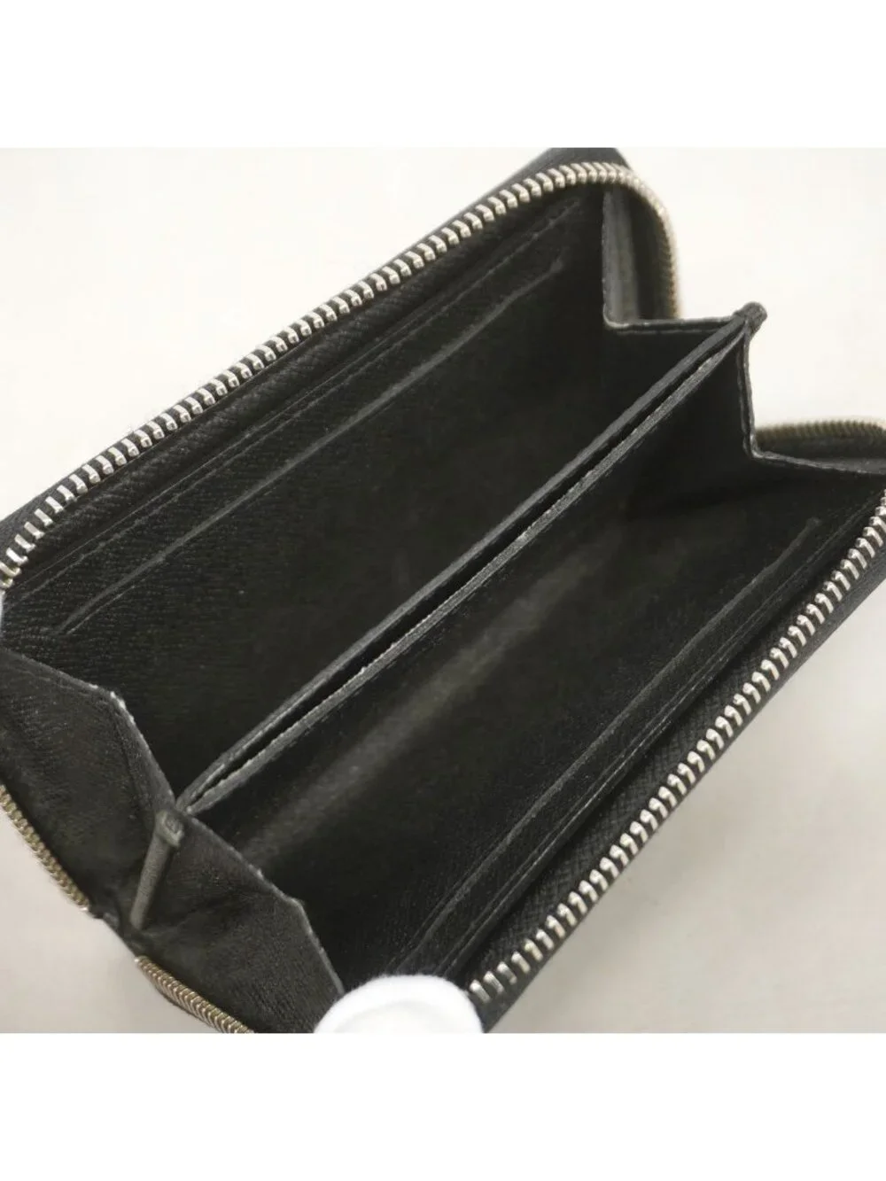 Louis Vuitton Coin Purse Damier Graphite Zippy Black Gray